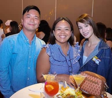 Nathan Ku, Patricia Ku and Paulene Qua.